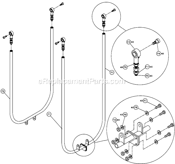 Page E Diagram and Parts List for MK-5005  MK Diamond Concrete Saw